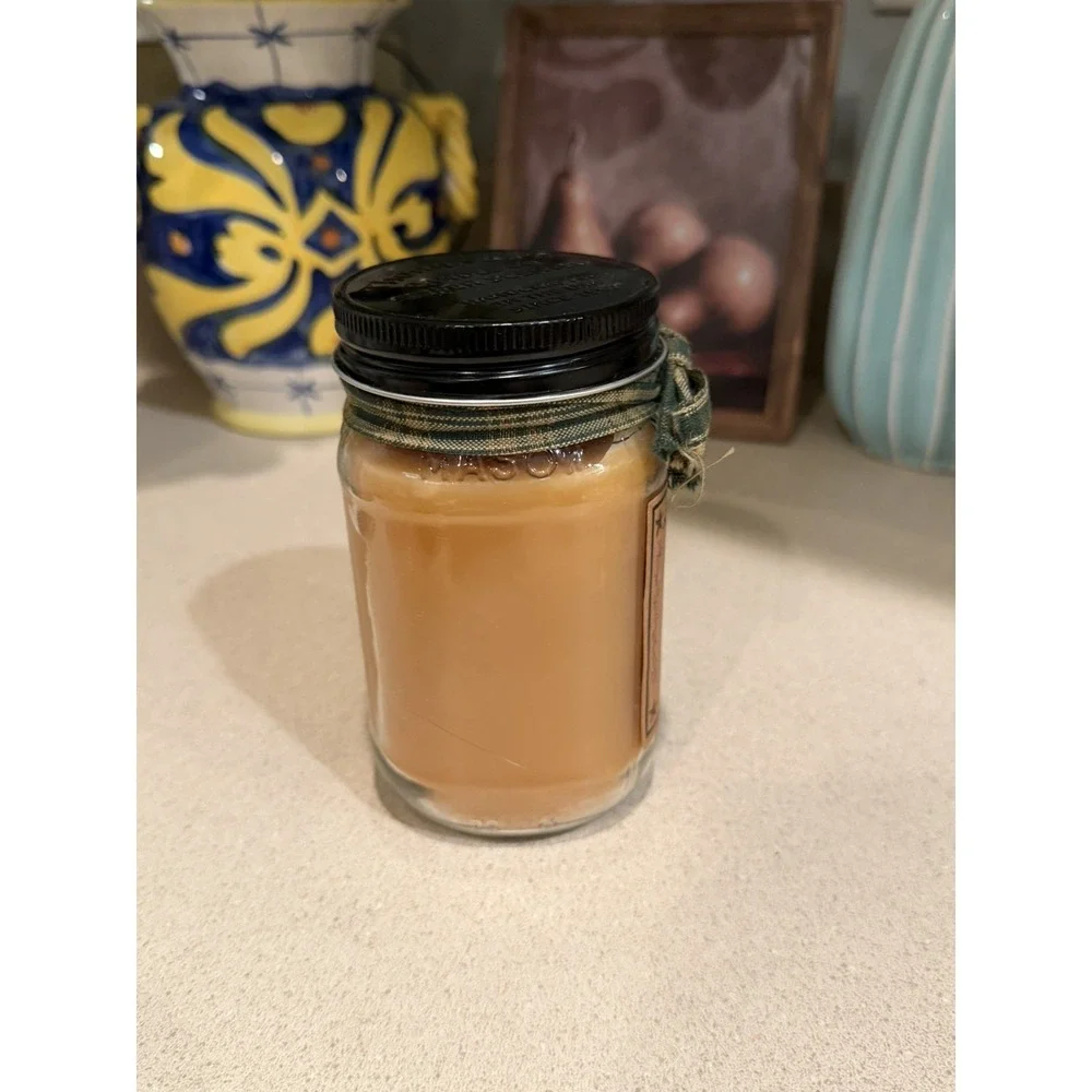 Thompson's Candle Co Apple Dumpling Mason Jar Candles Tennessee Smoky Mountains